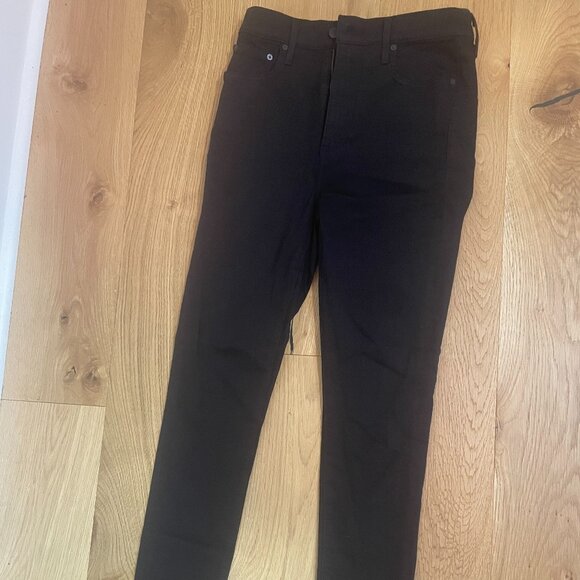 Aritzia Denim Forum The Lola High Rise Skinny Jeans in Black - Picture 2 of 3